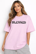 FNC Studios “Blessed” Oversized T-Shirt – Statement Streetwear Tee