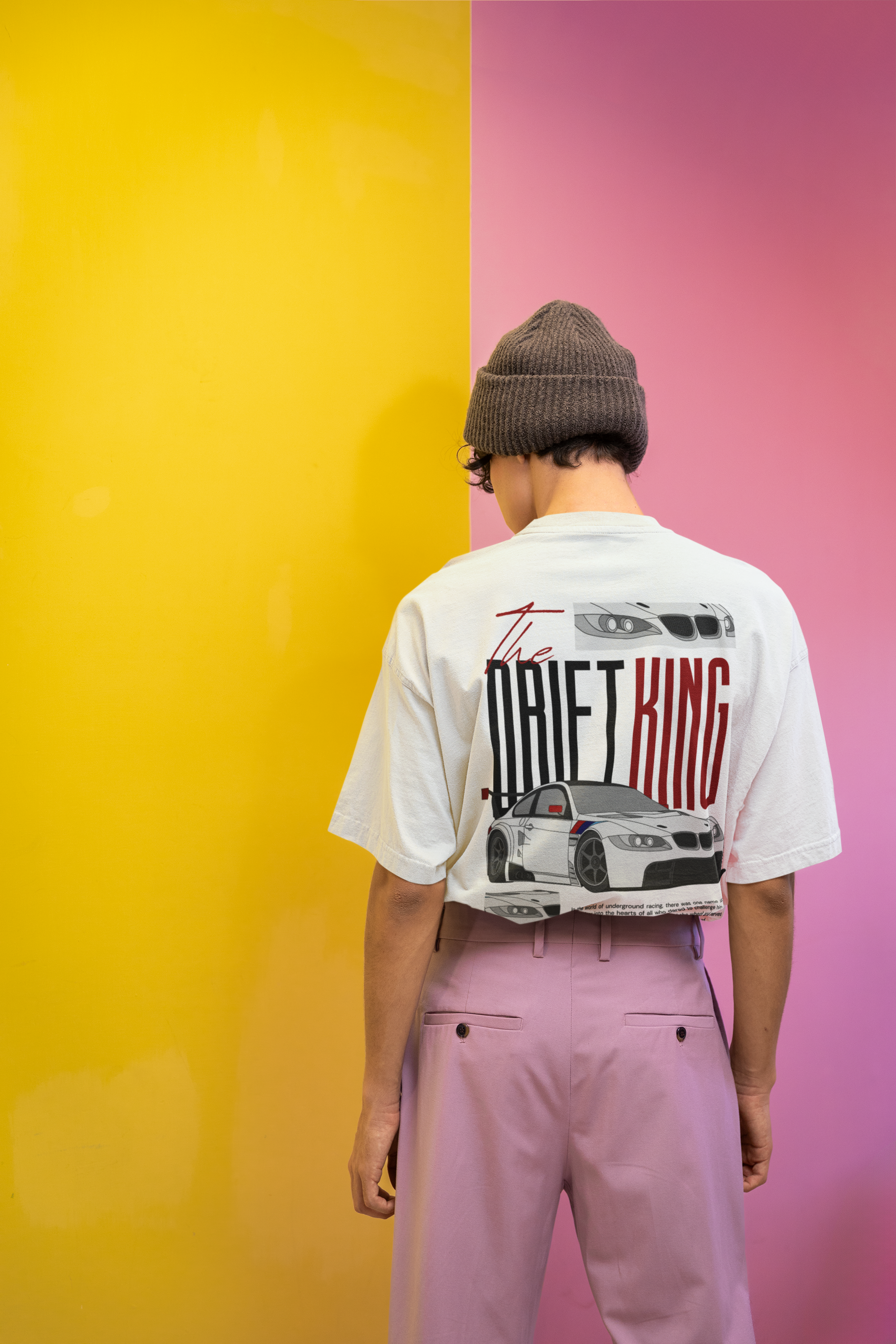 Drift King Oversized T-Shirt – Unisex Streetwear | Fnc Studios