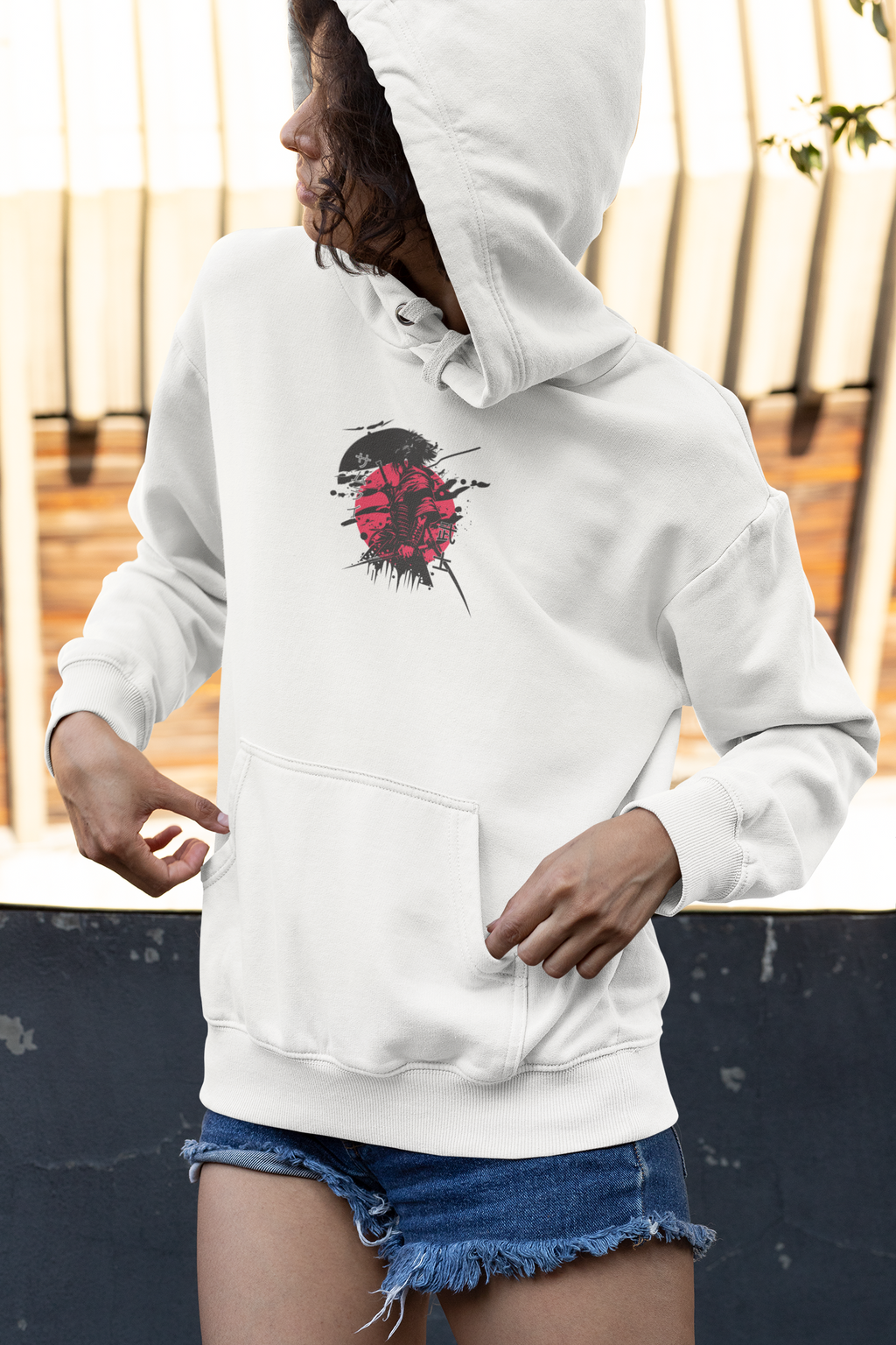 Samurai Spirit” Graphic Hoodie – By Fnc Studios