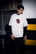 Fnc Studios Samurai Spirit Oversized Tee – White | Bushido Series