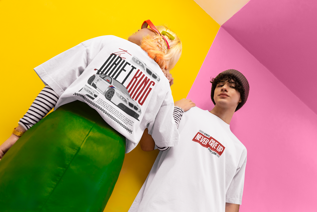 Drift King Oversized T-Shirt – Unisex Streetwear | Fnc Studios