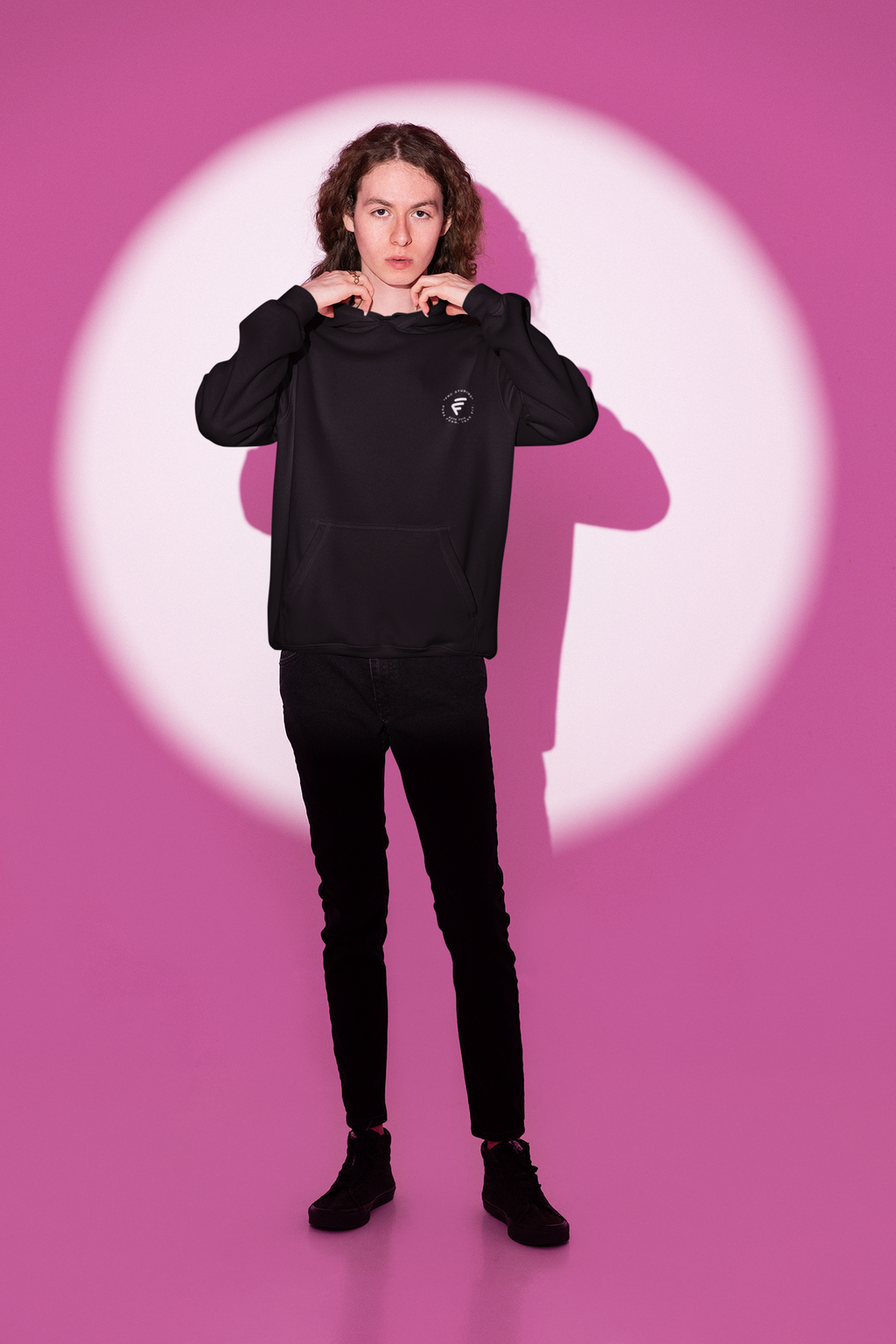 No Pattern Needed Hoodie – Black Pullover | Fnc Studios Philosophy Series